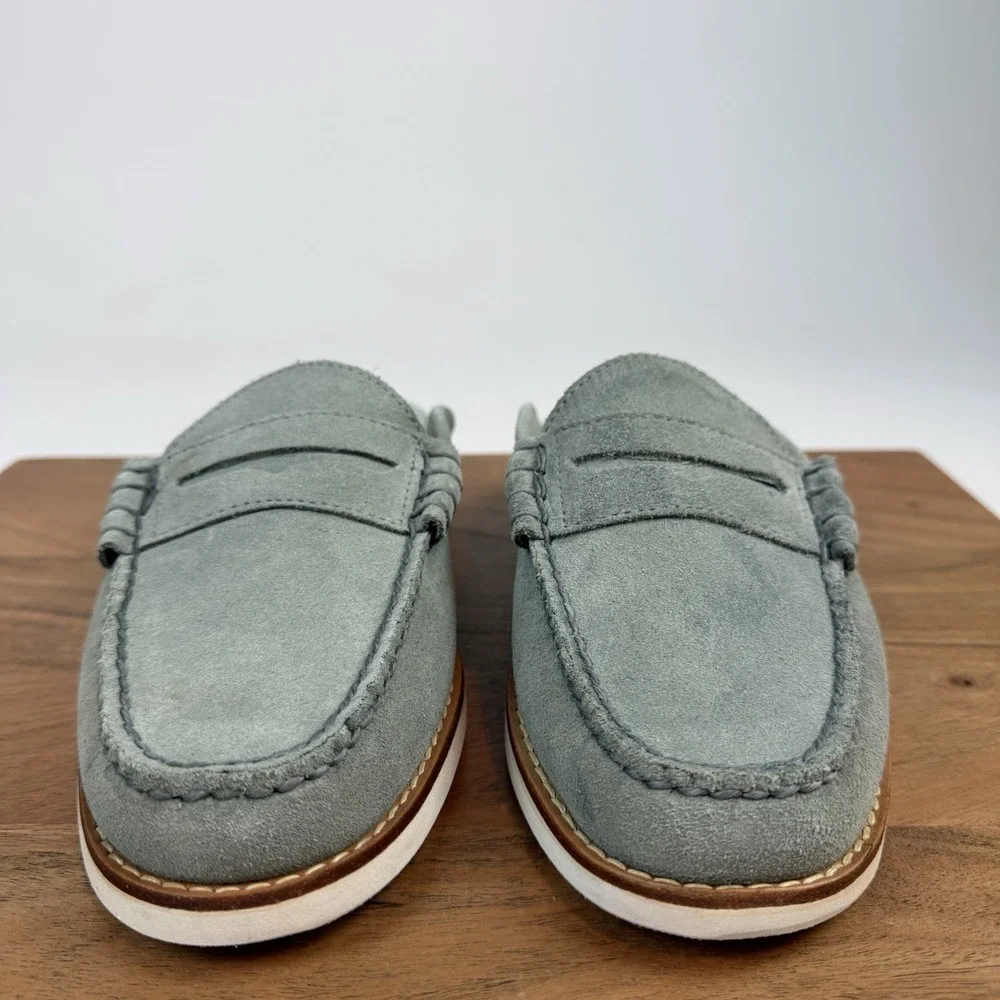 New Mens GH Bass & Co Larson Suede Weejuns Penny Loafers Slides Shoes Sz 8 D‎